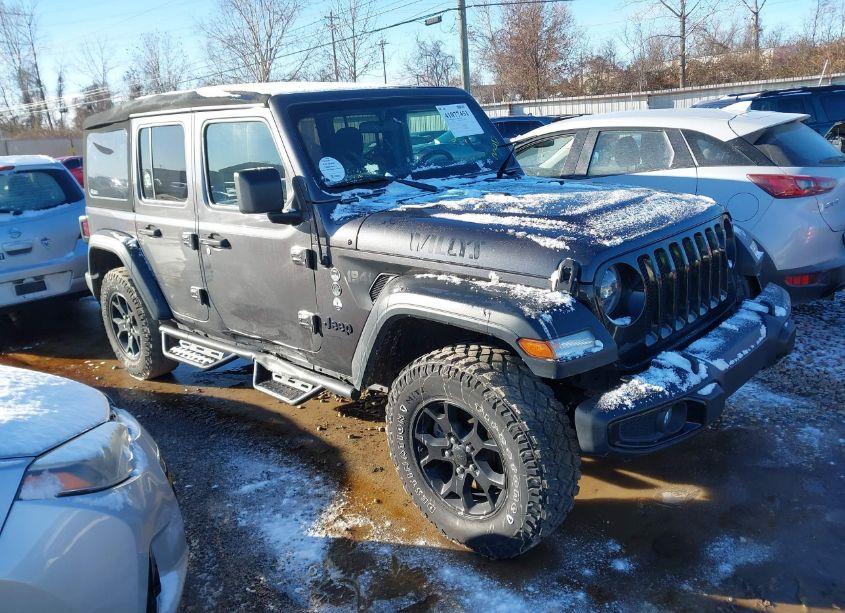 2021 Jeep Wrangler UNLIMITED WILLYS 4X4 (VIN 1C4HJXDG3MW535861) main photo