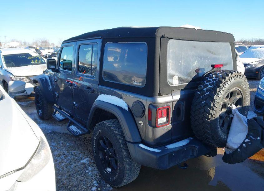 Photo 3 of 2021 Jeep Wrangler UNLIMITED WILLYS 4X4 (VIN 1C4HJXDG3MW535861)