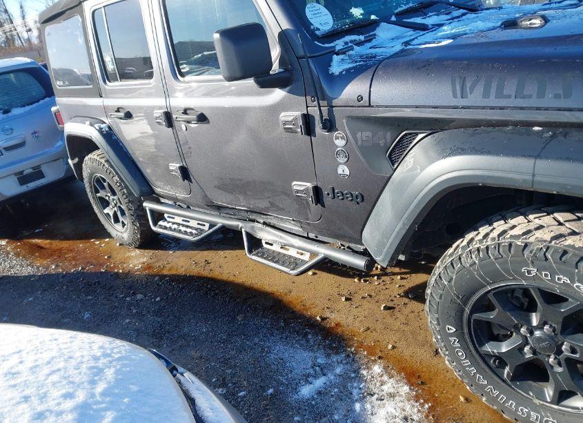 Photo 6 of 2021 Jeep Wrangler UNLIMITED WILLYS 4X4 (VIN 1C4HJXDG3MW535861)