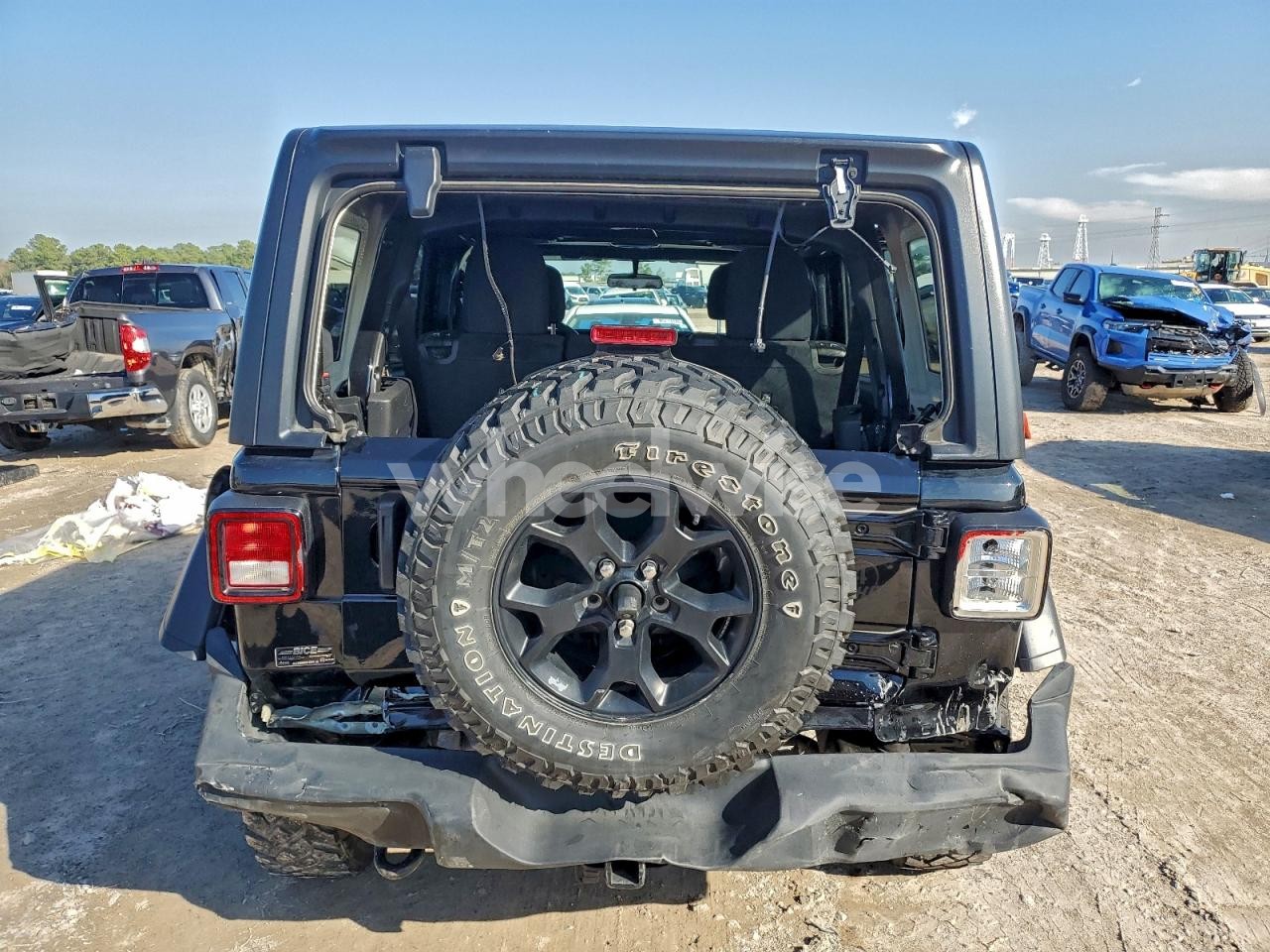 Photo 6 of 2022 JEEP WRANGLER UNLIMITED SPORT (VIN 1C4HJXDG3NW164671)