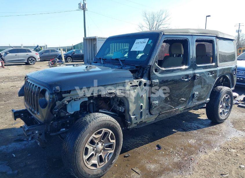 Photo 6 of 2018 Jeep Wrangler UNLIMITED SPORT 4X4 (VIN 1C4HJXDG4JW150840)