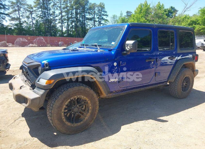 Photo 2 of 2018 Jeep Wrangler UNLIMITED SPORT 4X4 (VIN 1C4HJXDG4JW179772)
