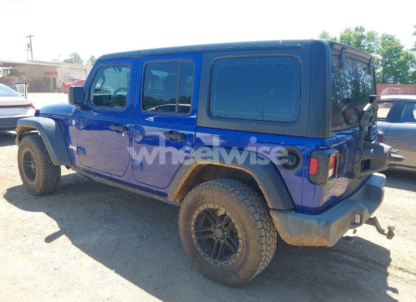 Photo 3 of 2018 Jeep Wrangler UNLIMITED SPORT 4X4 (VIN 1C4HJXDG4JW179772)