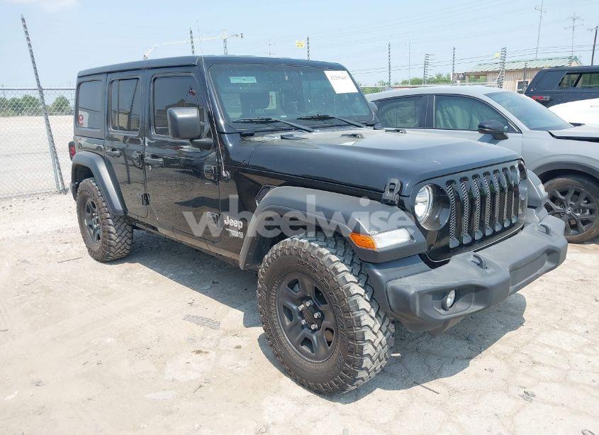 2018 Jeep Wrangler UNLIMITED SPORT 4X4 (VIN 1C4HJXDG4JW191470) main photo