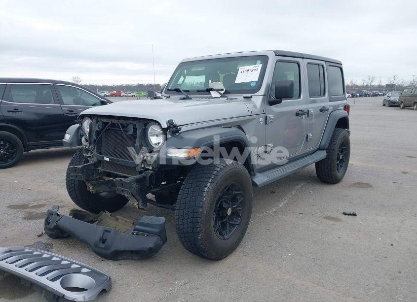 Photo 2 of 2019 Jeep Wrangler UNLIMITED SPORT S 4X4 (VIN 1C4HJXDG4KW518726)