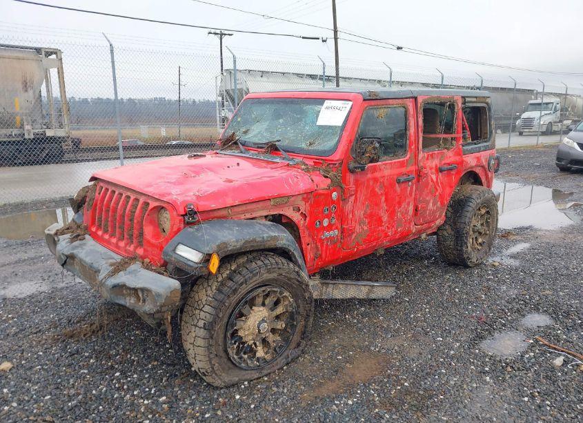 Photo 2 of 2019 Jeep Wrangler UNLIMITED SPORT S 4X4 (VIN 1C4HJXDG4KW551354)