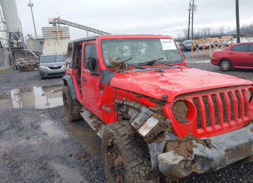 Photo 6 of 2019 Jeep Wrangler UNLIMITED SPORT S 4X4 (VIN 1C4HJXDG4KW551354)