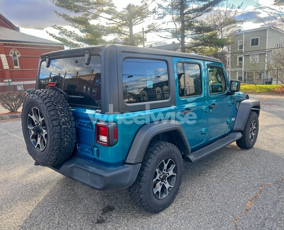 Photo 4 of 2019 JEEP WRANGLER UNLIMITED SPORT (VIN 1C4HJXDG4KW659053)