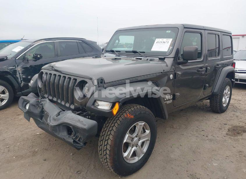 Photo 2 of 2019 Jeep Wrangler UNLIMITED SPORT S 4X4 (VIN 1C4HJXDG4KW661949)