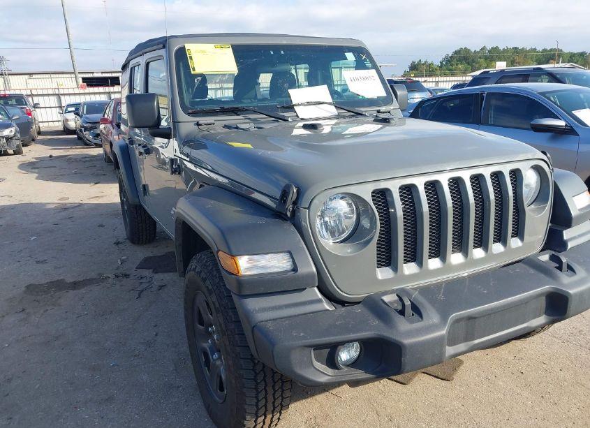 2020 Jeep Wrangler UNLIMITED SPORT 4X4 (VIN 1C4HJXDG4LW309861) main photo