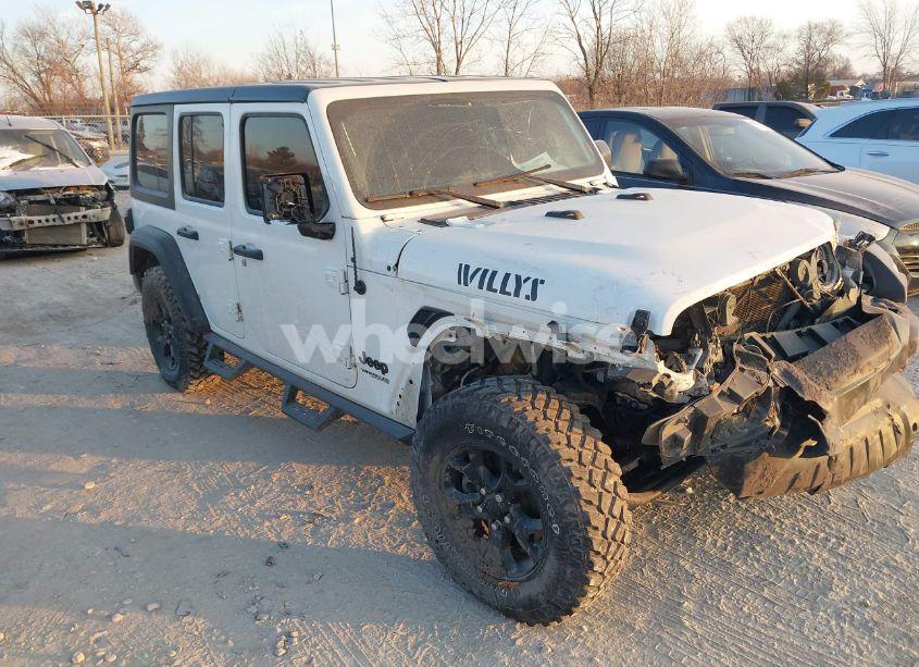 2020 Jeep Wrangler UNLIMITED WILLYS 4X4 (VIN 1C4HJXDG4LW316857) main photo