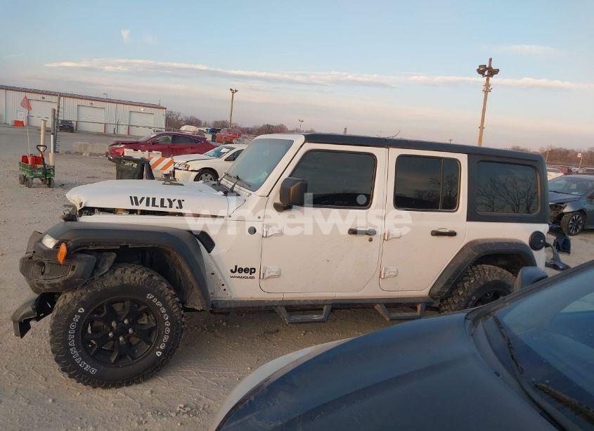 Photo 15 of 2020 Jeep Wrangler UNLIMITED WILLYS 4X4 (VIN 1C4HJXDG4LW316857)