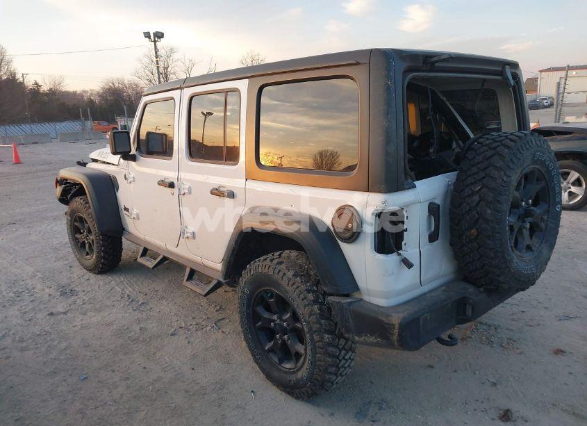 Photo 3 of 2020 Jeep Wrangler UNLIMITED WILLYS 4X4 (VIN 1C4HJXDG4LW316857)