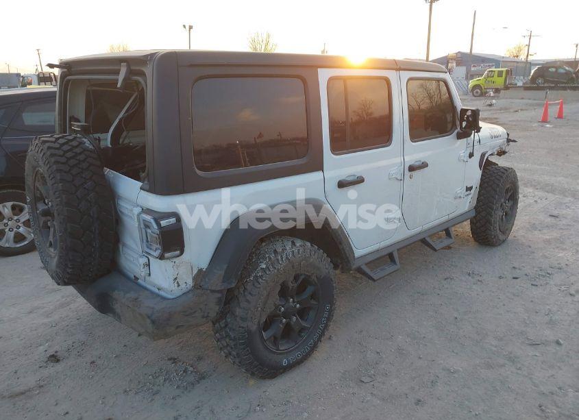 Photo 4 of 2020 Jeep Wrangler UNLIMITED WILLYS 4X4 (VIN 1C4HJXDG4LW316857)