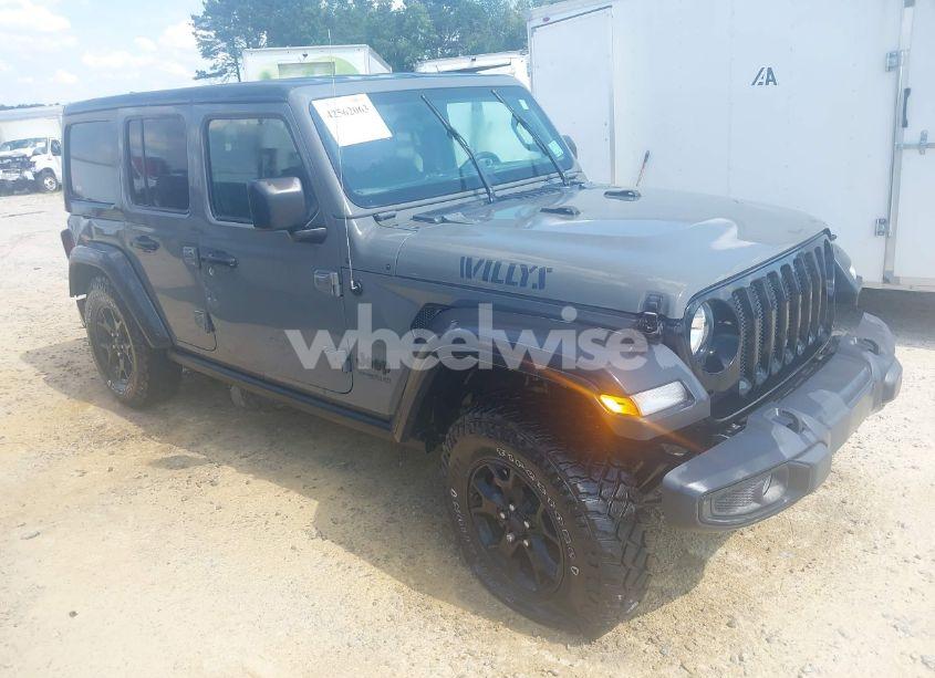 2020 Jeep Wrangler UNLIMITED WILLYS SPORT 4X4 (VIN 1C4HJXDG4LW325199) main photo