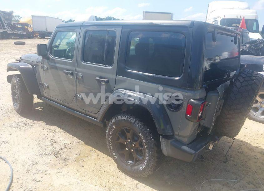 Photo 3 of 2020 Jeep Wrangler UNLIMITED WILLYS SPORT 4X4 (VIN 1C4HJXDG4LW325199)