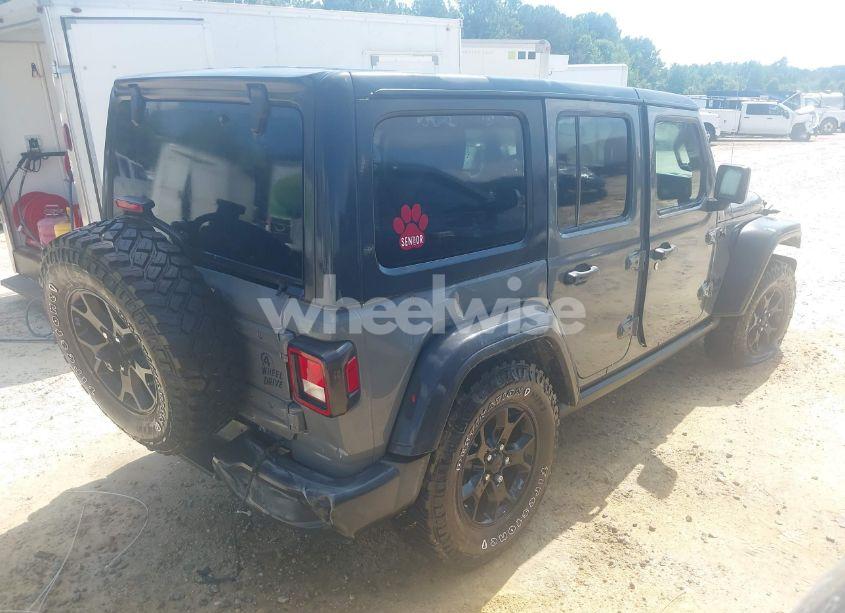 Photo 4 of 2020 Jeep Wrangler UNLIMITED WILLYS SPORT 4X4 (VIN 1C4HJXDG4LW325199)