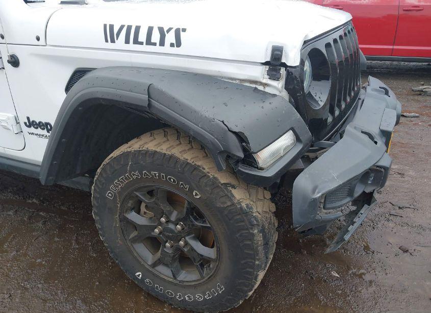 Photo 12 of 2021 Jeep Wrangler UNLIMITED WILLYS 4X4 (VIN 1C4HJXDG4MW581974)