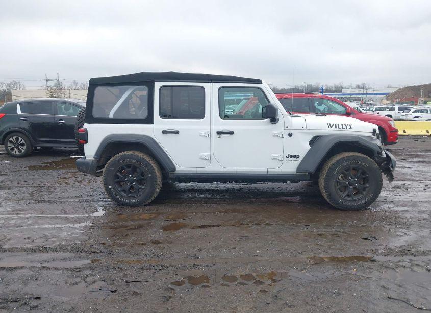 Photo 14 of 2021 Jeep Wrangler UNLIMITED WILLYS 4X4 (VIN 1C4HJXDG4MW581974)