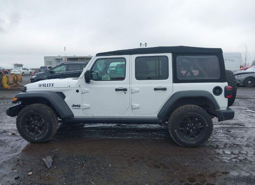 Photo 15 of 2021 Jeep Wrangler UNLIMITED WILLYS 4X4 (VIN 1C4HJXDG4MW581974)