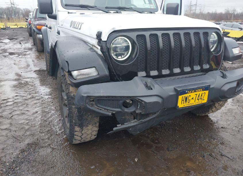 Photo 6 of 2021 Jeep Wrangler UNLIMITED WILLYS 4X4 (VIN 1C4HJXDG4MW581974)