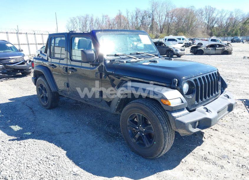 2021 Jeep Wrangler UNLIMITED SPORT ALTITUDE 4X4 (VIN 1C4HJXDG4MW753159) main photo