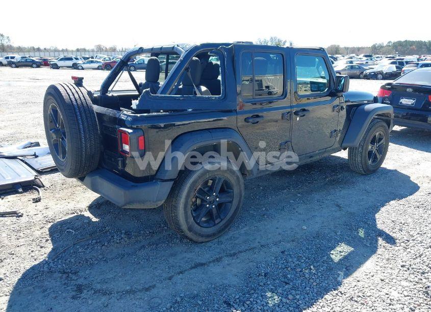 Photo 4 of 2021 Jeep Wrangler UNLIMITED SPORT ALTITUDE 4X4 (VIN 1C4HJXDG4MW753159)
