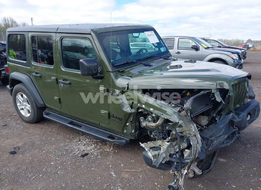 2022 Jeep Wrangler UNLIMITED SPORT S 4X4 (VIN 1C4HJXDG4NW176957) main photo