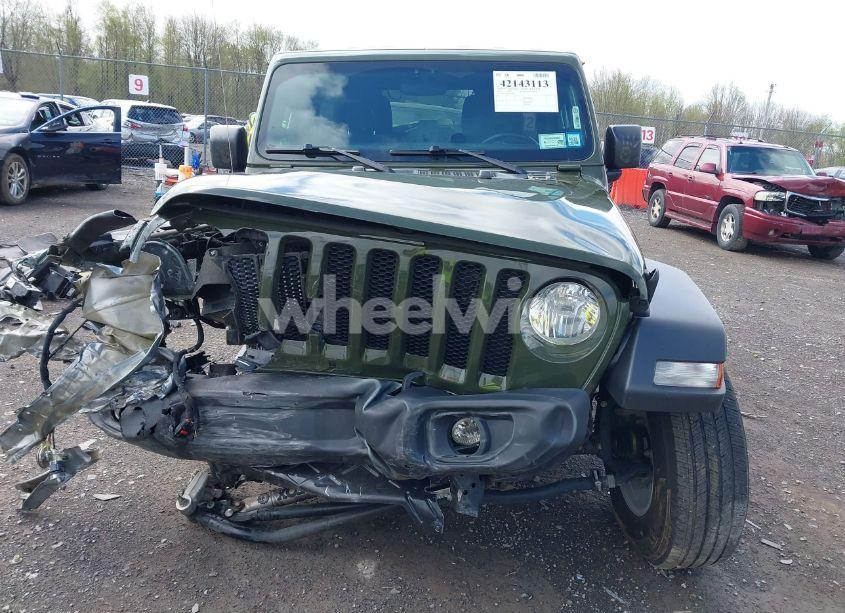Photo 12 of 2022 Jeep Wrangler UNLIMITED SPORT S 4X4 (VIN 1C4HJXDG4NW176957)