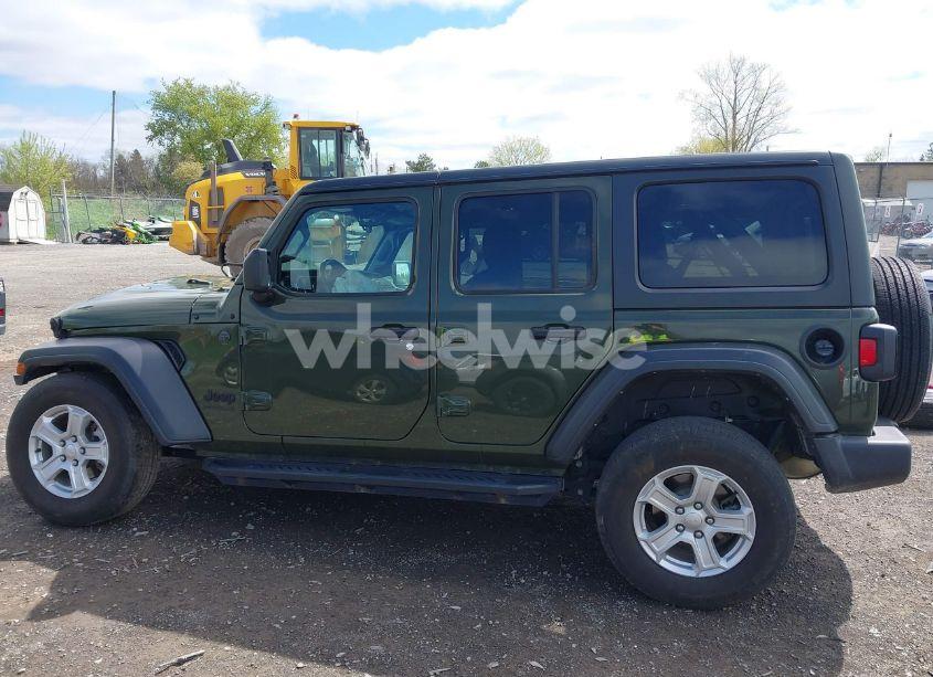 Photo 14 of 2022 Jeep Wrangler UNLIMITED SPORT S 4X4 (VIN 1C4HJXDG4NW176957)