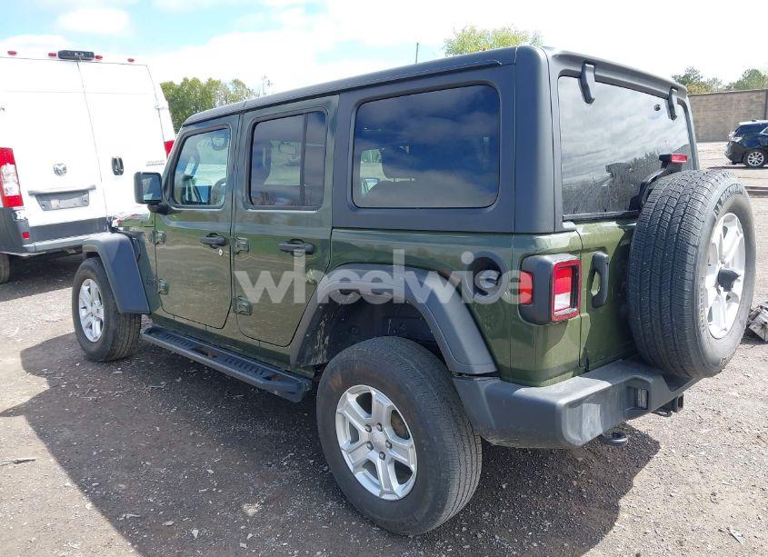 Photo 3 of 2022 Jeep Wrangler UNLIMITED SPORT S 4X4 (VIN 1C4HJXDG4NW176957)