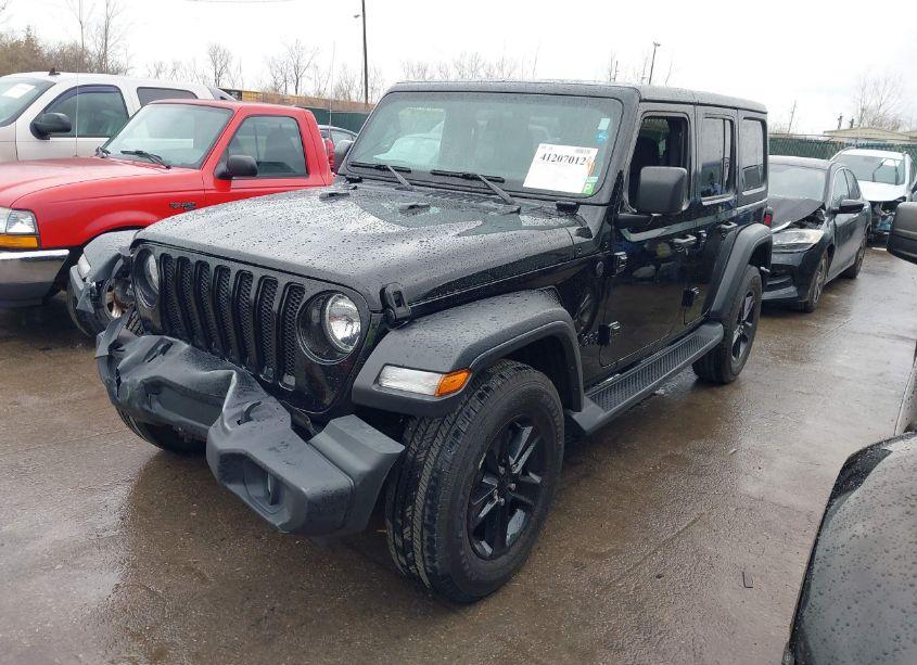 Photo 2 of 2023 Jeep Wrangler 4-DOOR SPORT ALTITUDE 4X4 (VIN 1C4HJXDG4PW539664)