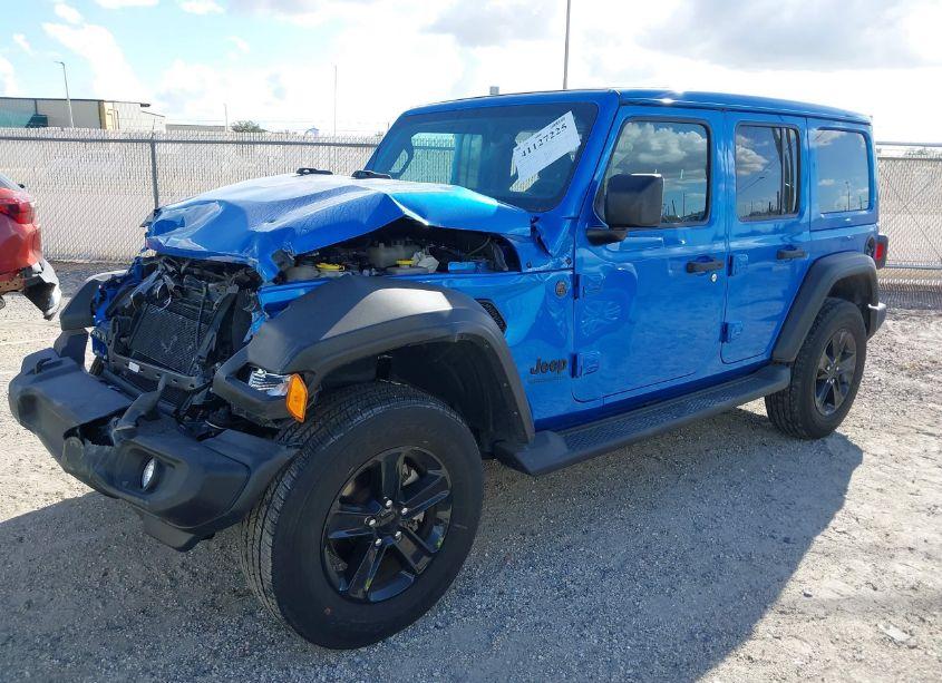Photo 2 of 2023 Jeep Wrangler 4-DOOR SPORT ALTITUDE 4X4 (VIN 1C4HJXDG4PW584944)