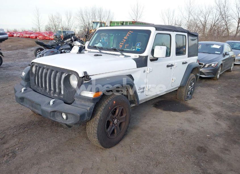 Photo 2 of 2018 Jeep Wrangler UNLIMITED SPORT S 4X4 (VIN 1C4HJXDG5JW152693)