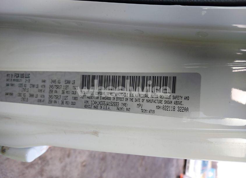 Photo 9 of 2018 Jeep Wrangler UNLIMITED SPORT S 4X4 (VIN 1C4HJXDG5JW152693)