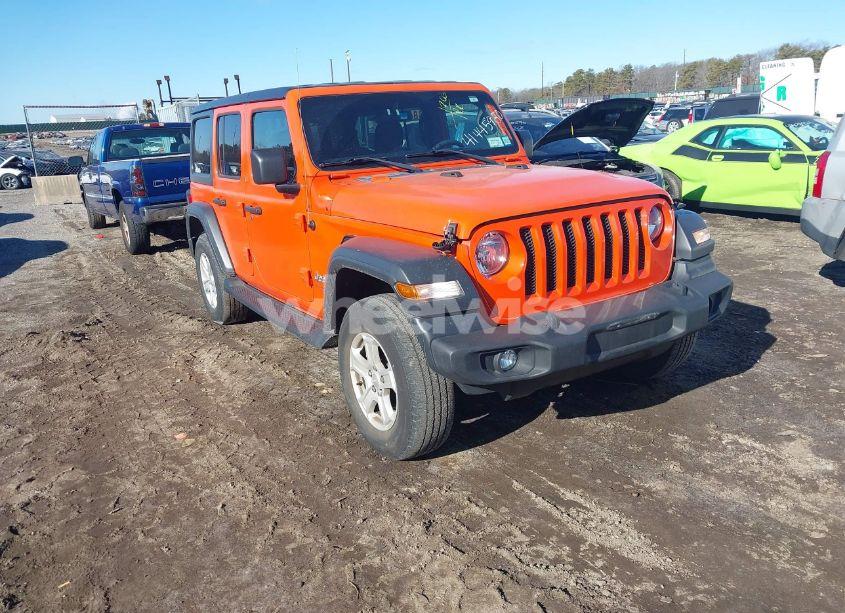 2018 Jeep Wrangler UNLIMITED SPORT S 4X4 (VIN 1C4HJXDG5JW280626) main photo