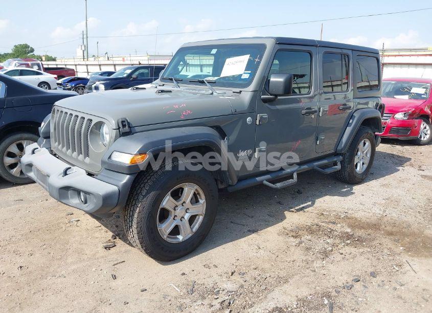 Photo 2 of 2018 Jeep Wrangler UNLIMITED SPORT S 4X4 (VIN 1C4HJXDG5JW298947)