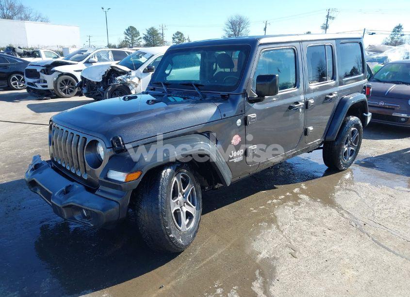 Photo 2 of 2019 Jeep Wrangler UNLIMITED SPORT S 4X4 (VIN 1C4HJXDG5KW505015)