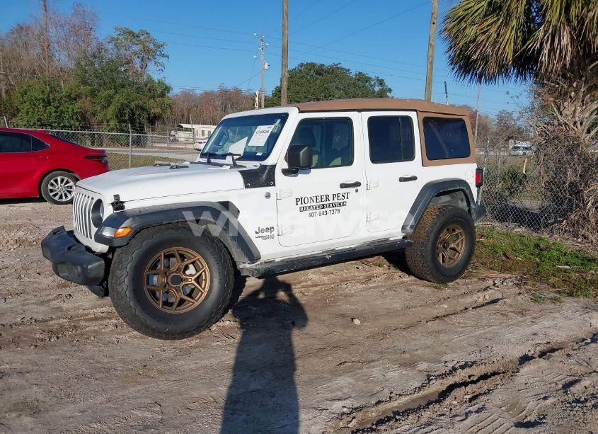 Photo 2 of 2019 Jeep Wrangler UNLIMITED SPORT S 4X4 (VIN 1C4HJXDG5KW509033)
