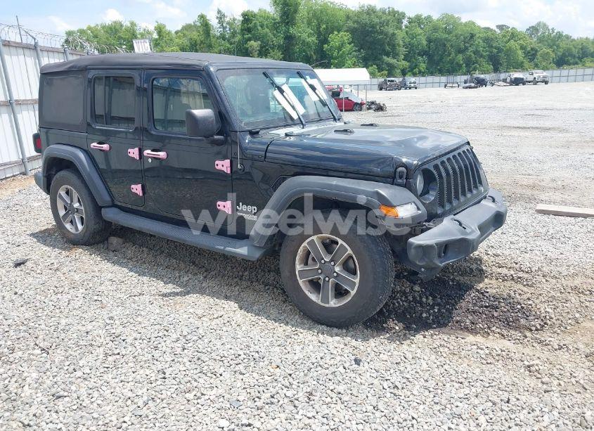2019 Jeep Wrangler UNLIMITED SPORT 4X4 (VIN 1C4HJXDG5KW577364) main photo