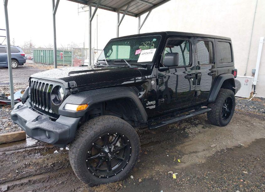 Photo 2 of 2019 Jeep Wrangler UNLIMITED SPORT S 4X4 (VIN 1C4HJXDG5KW648448)