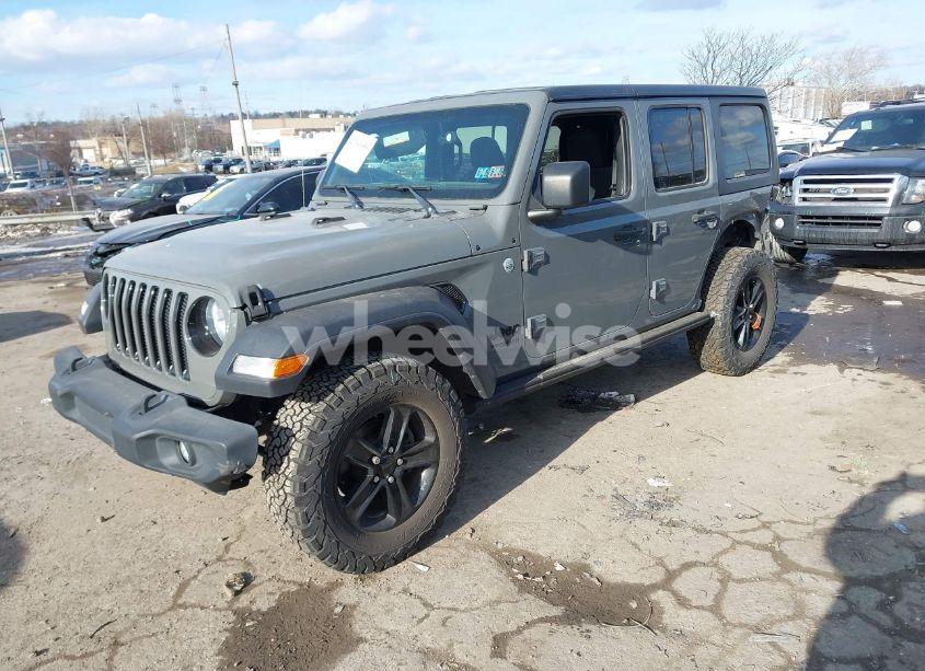 Photo 2 of 2019 Jeep Wrangler UNLIMITED SPORT ALTITUDE 4X4 (VIN 1C4HJXDG5KW676363)