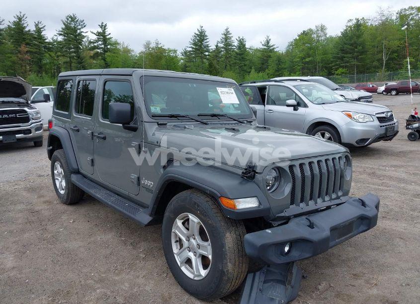 2020 Jeep Wrangler UNLIMITED SPORT S 4X4 (VIN 1C4HJXDG5LW187222) main photo