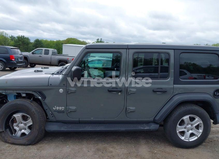 Photo 14 of 2020 Jeep Wrangler UNLIMITED SPORT S 4X4 (VIN 1C4HJXDG5LW187222)