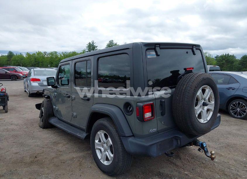 Photo 3 of 2020 Jeep Wrangler UNLIMITED SPORT S 4X4 (VIN 1C4HJXDG5LW187222)