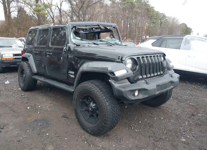 2020 Jeep Wrangler UNLIMITED SPORT S 4X4 (VIN 1C4HJXDG5LW189472) main photo