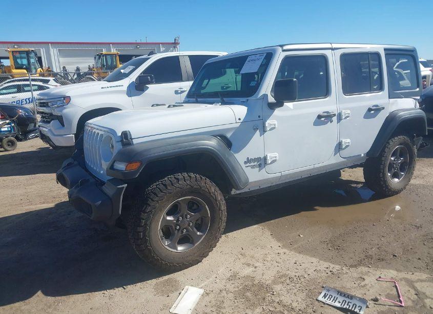 Photo 2 of 2020 Jeep Wrangler UNLIMITED SPORT S 4X4 (VIN 1C4HJXDG5LW215133)