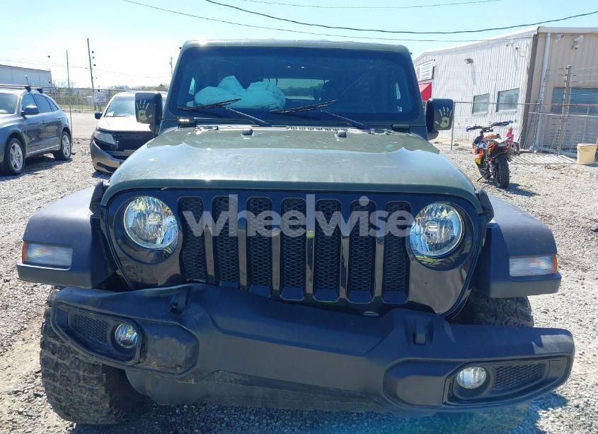 Photo 12 of 2021 Jeep Wrangler UNLIMITED WILLYS SPORT 4X4 (VIN 1C4HJXDG5MW804748)