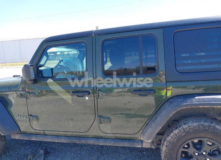 Photo 14 of 2021 Jeep Wrangler UNLIMITED WILLYS SPORT 4X4 (VIN 1C4HJXDG5MW804748)