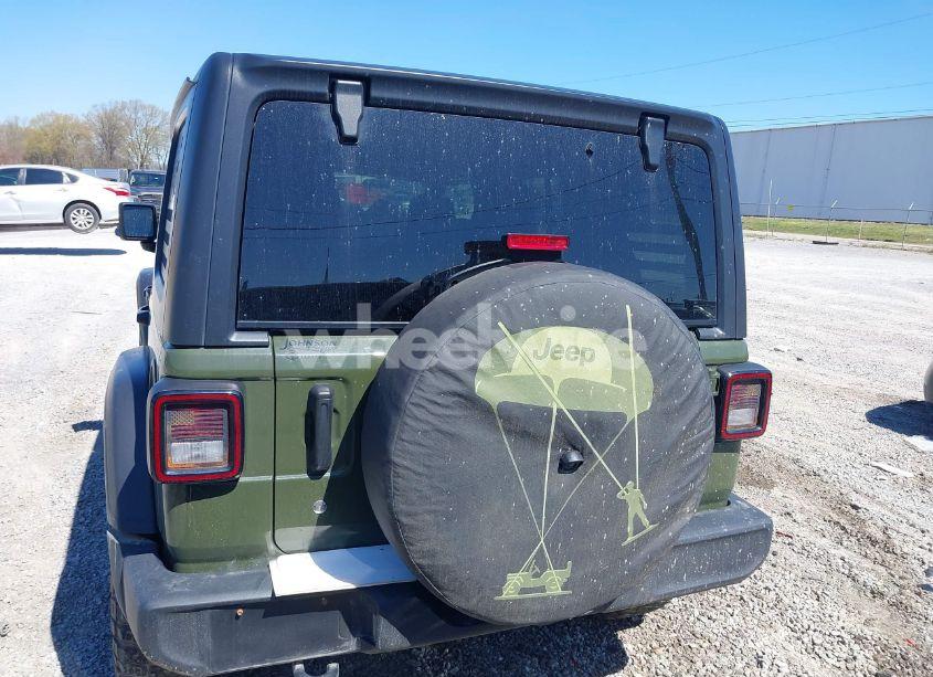 Photo 16 of 2021 Jeep Wrangler UNLIMITED WILLYS SPORT 4X4 (VIN 1C4HJXDG5MW804748)